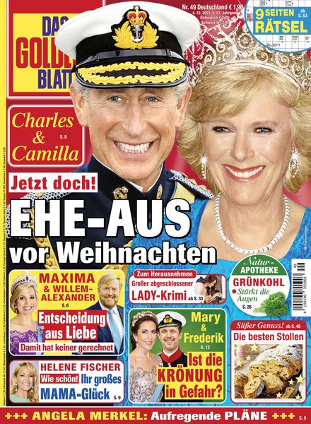 Das Goldene Blatt – 01 Dezember 2021