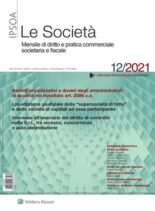 Le Societa – Dicembre 2021