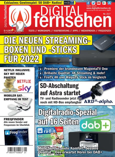 Digital Fernsehen – Dezember 2021