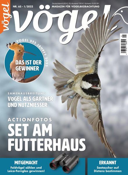 VOGEL – Magazin fur Vogelbeobachtung – 03 Dezember 2021