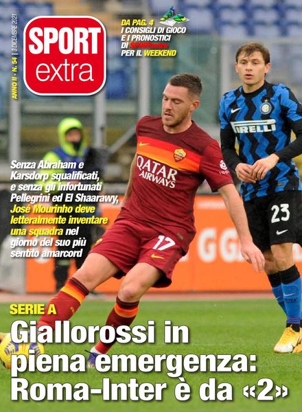 SPORTextra – 3 Dicembre 2021