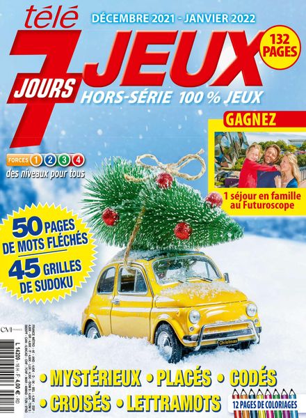 Tele 7 Jours Jeux – Hors-Serie N 16 – Decembre 2021 – Janvier 2022