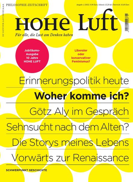 Hohe Luft – Nr1 2022