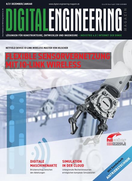 Digital Engineering Germany – Dezember 2021 – Januar 2022