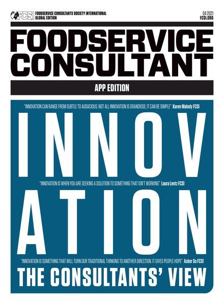 FCSI Foodservice Consultant – December 2021