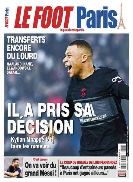 Le Foot Paris – Decembre 2021 – Fevrier 2022