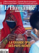 L’Humanite Dimanche – 16 Decembre 2021