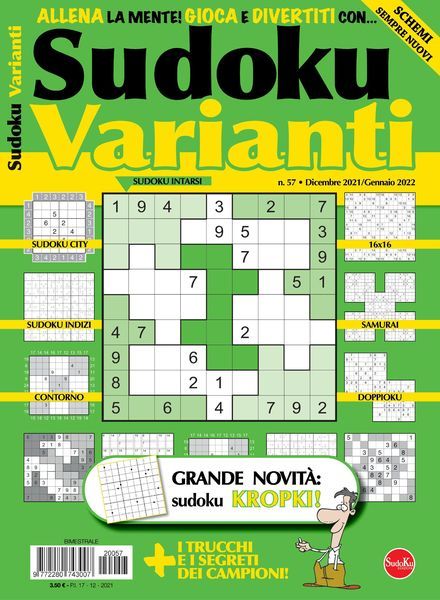 Sudoku Varianti – gennaio 2022