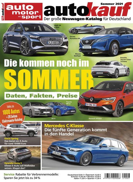 Auto Motor und Sport Autokauf – Juni 2021