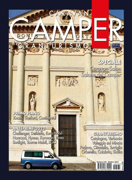 Caravan e Camper Granturismo – Ottobre 2021