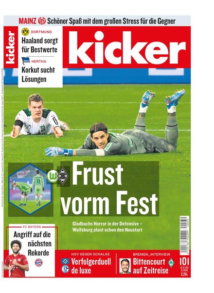 Kicker – 16 Dezember 2021