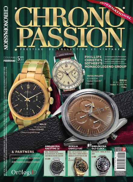 Chrono Passion – Gennaio-Febbraio 2022