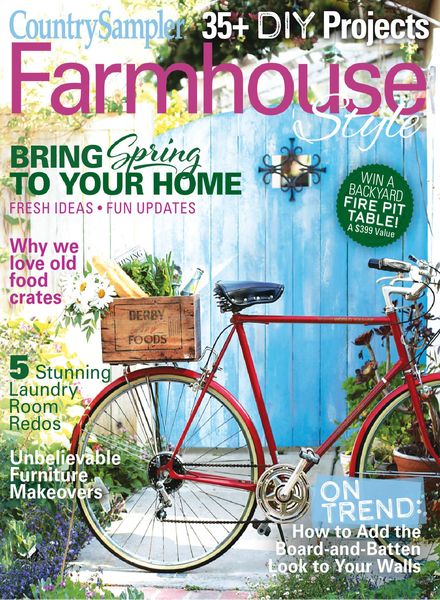 Country Sampler Farmhouse Style – March 2022