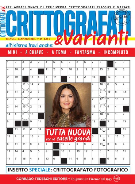 Crittografati & Varianti – gennaio 2022