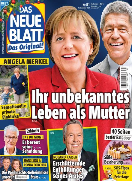 Das Neue Blatt – 15 Dezember 2021