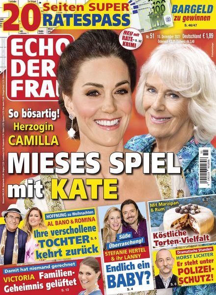 Echo der Frau – 15 Dezember 2021