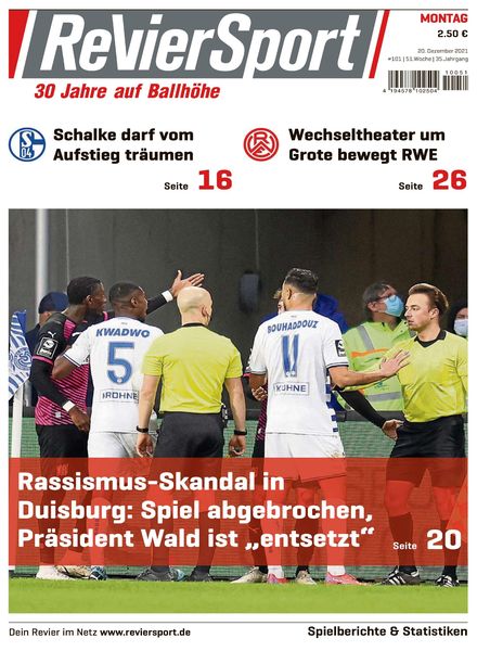 RevierSport – 20 Dezember 2021