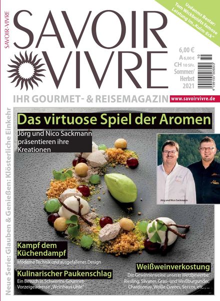 Savoir-Vivre – Sommer-Herbst 2021