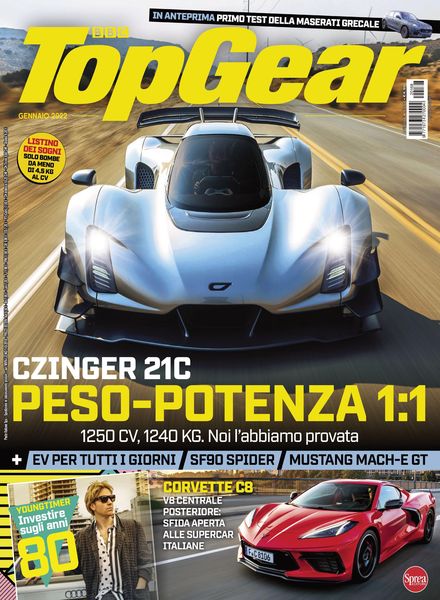 BBC Top Gear Italia – gennaio 2022
