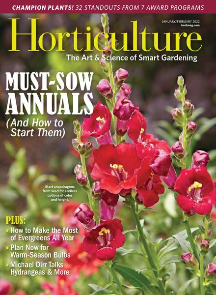 Horticulture – January 2022