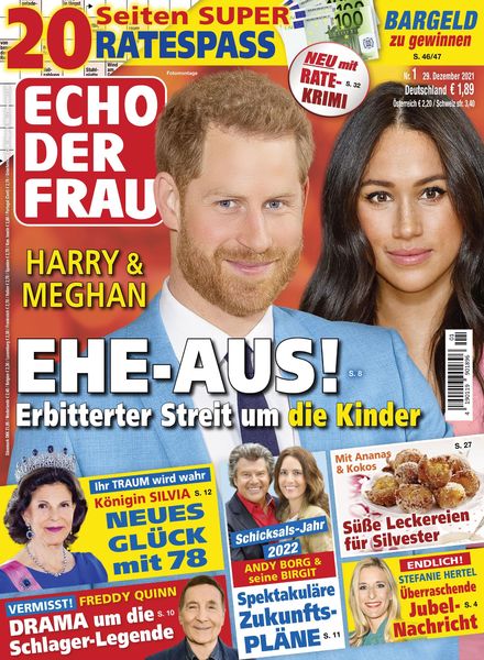 Echo der Frau – 29 Dezember 2021