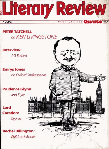 Literary Review – August 1984