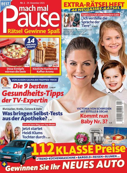 Mach mal Pause – 29 Dezember 2021