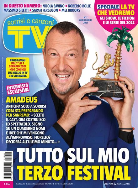TV Sorrisi e Canzoni – 28 dicembre 2021