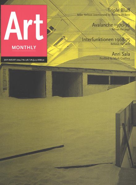 Art Monthly – July-August 2004