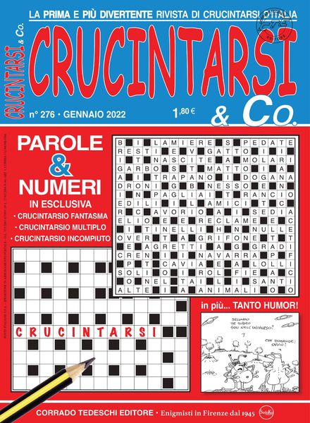 Crucintarsi & Co – gennaio 2022