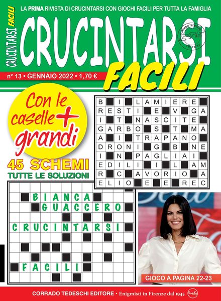 Crucintarsi Facili – dicembre 2021
