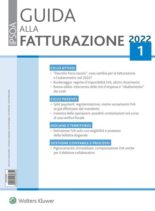 Guida alla Fatturazione – Gennaio 2022