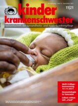 Kinderkrankenschwester – November 2021