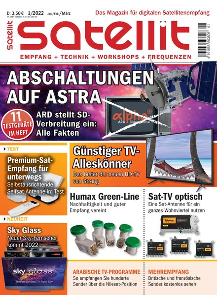 Satellit – Januar 2022