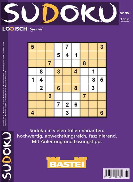 Sudoku Logisch Spezial – Nr 95 2021