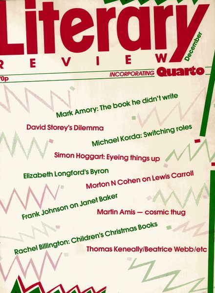 Literary Review – December 1982