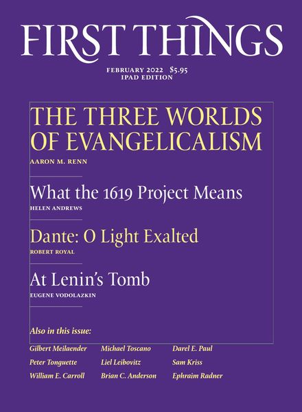 First Things – February 2022