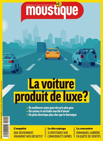 Moustique Magazine – 12 Janvier 2022