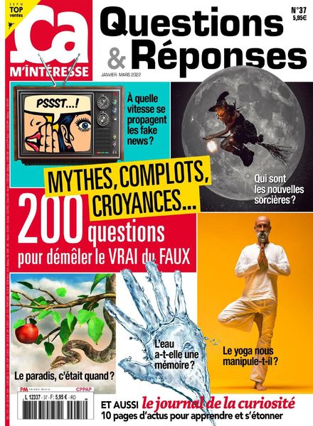 ca M’Interesse Questions & Reponses – Janvier-Mars 2022