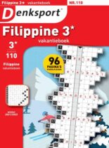 Denksport Filippine 3 Vakantieboek – januari 2022