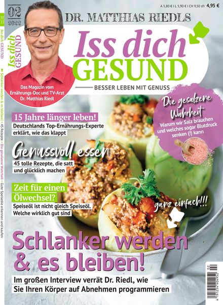 Iss Dich Gesund – 14 Januar 2022