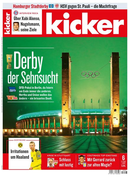 Kicker – 17 Januar 2022