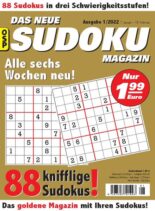 Das Neue Sudoku – Nr 1 2022