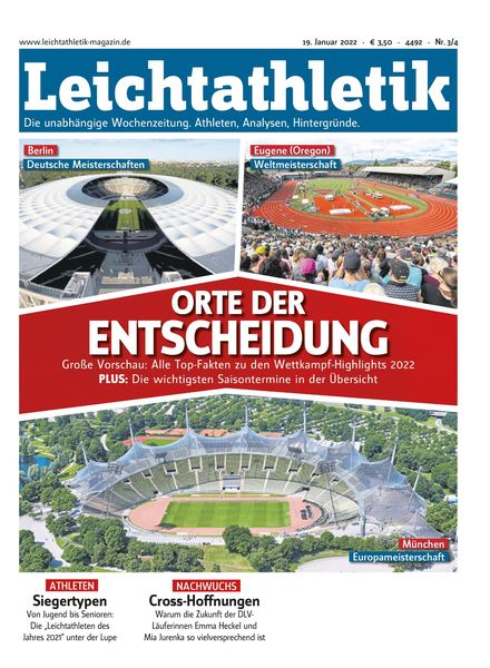 Leichtathletik – 18 Januar 2022