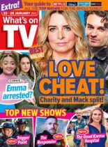What’s on TV – 22 January 2022