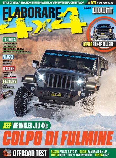 Elaborare 4×4 – Gennaio-Febbraio 2022