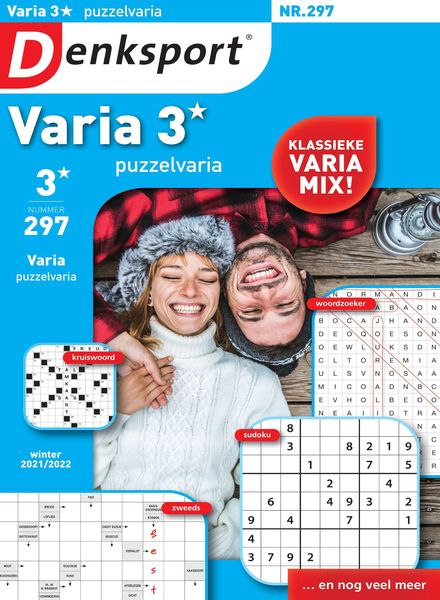 Denksport Varia 3 Puzzelvaria – 20 januari 2022