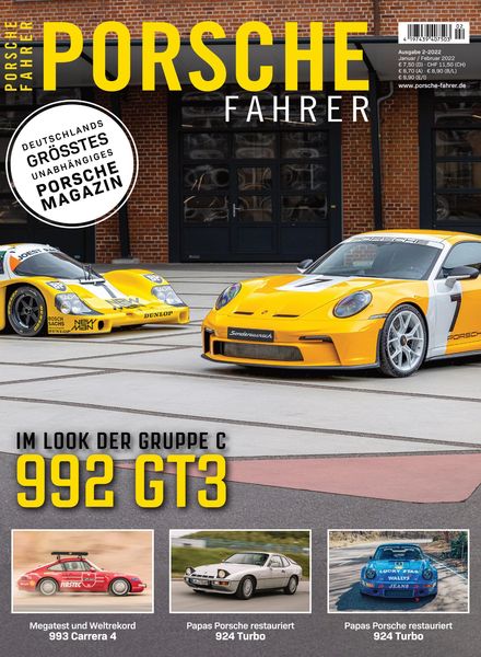 PORSCHE FAHRER – Januar 2022