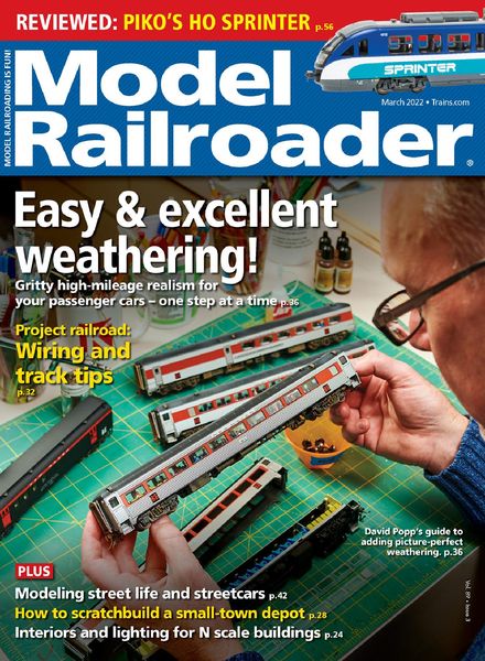 Model Railroader – March 2022