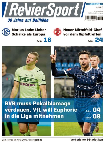RevierSport – 20 Januar 2022